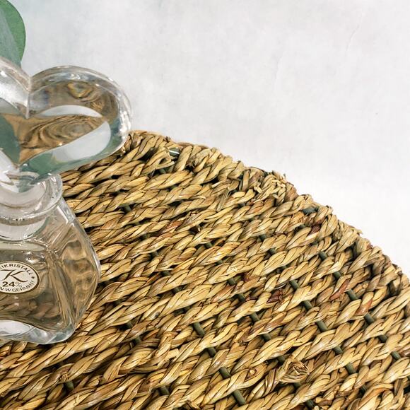 Vintage Bleikristall Perfume Bottle Decanter Heart 24% lead crystal West Germany - Picture 8 of 8